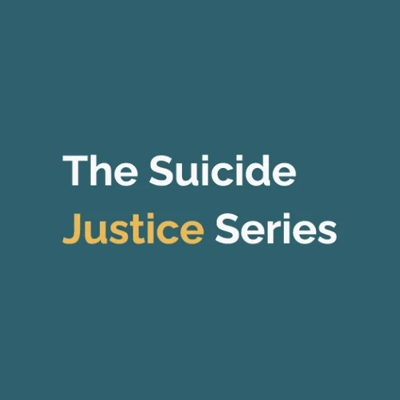 The Suicide Justice Series logo