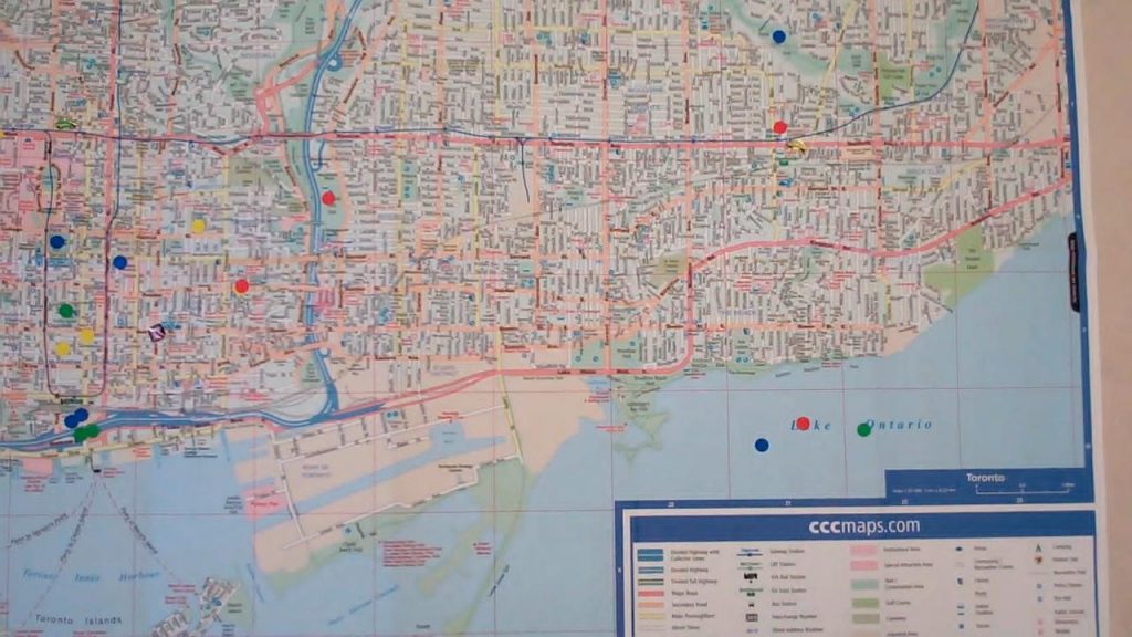 Map of Toronto