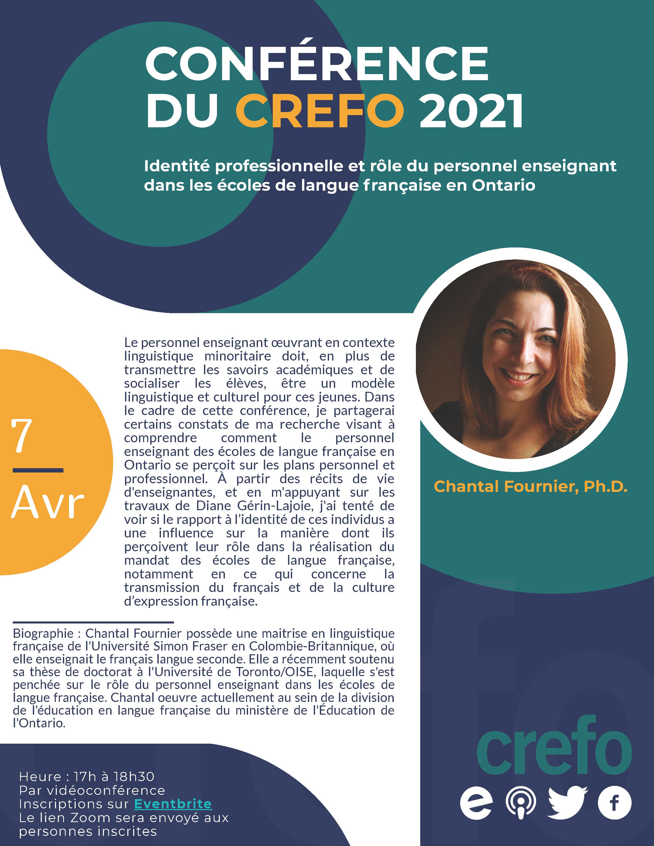 Conférence Chantal