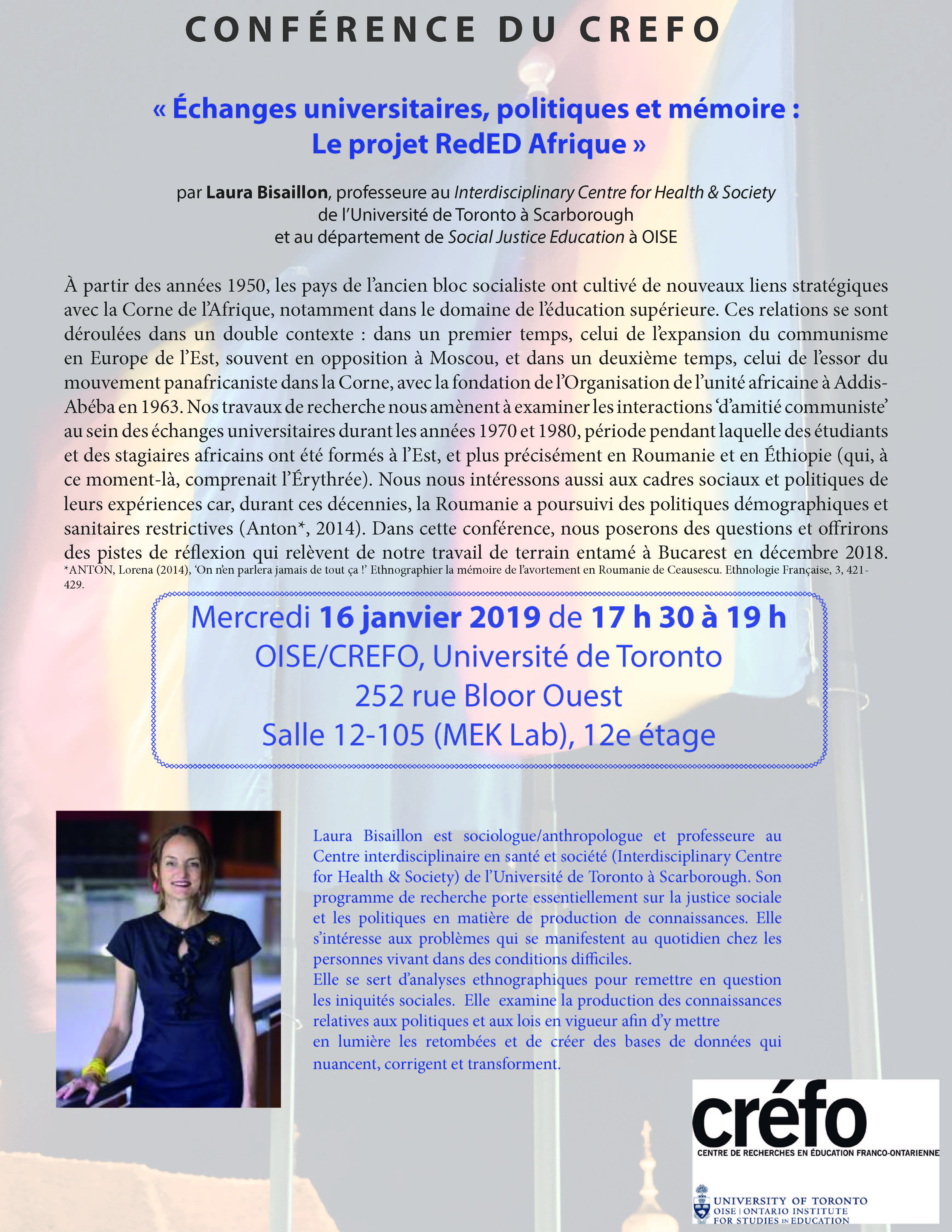 Conférence Laura Bisaillon
