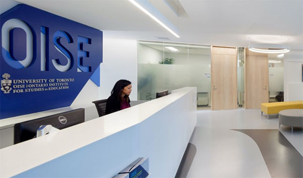Lobby of the Registrar's Office & Student Experience office.