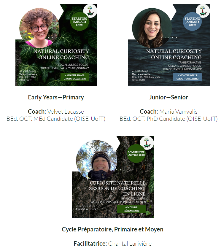 Natural Curiosity Online Coaching
