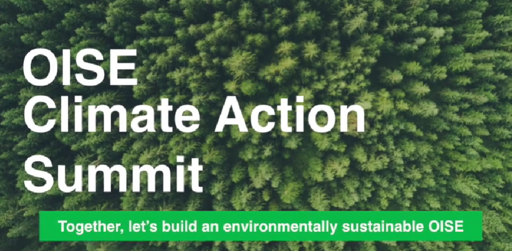 OISE’s Climate Action Summit 