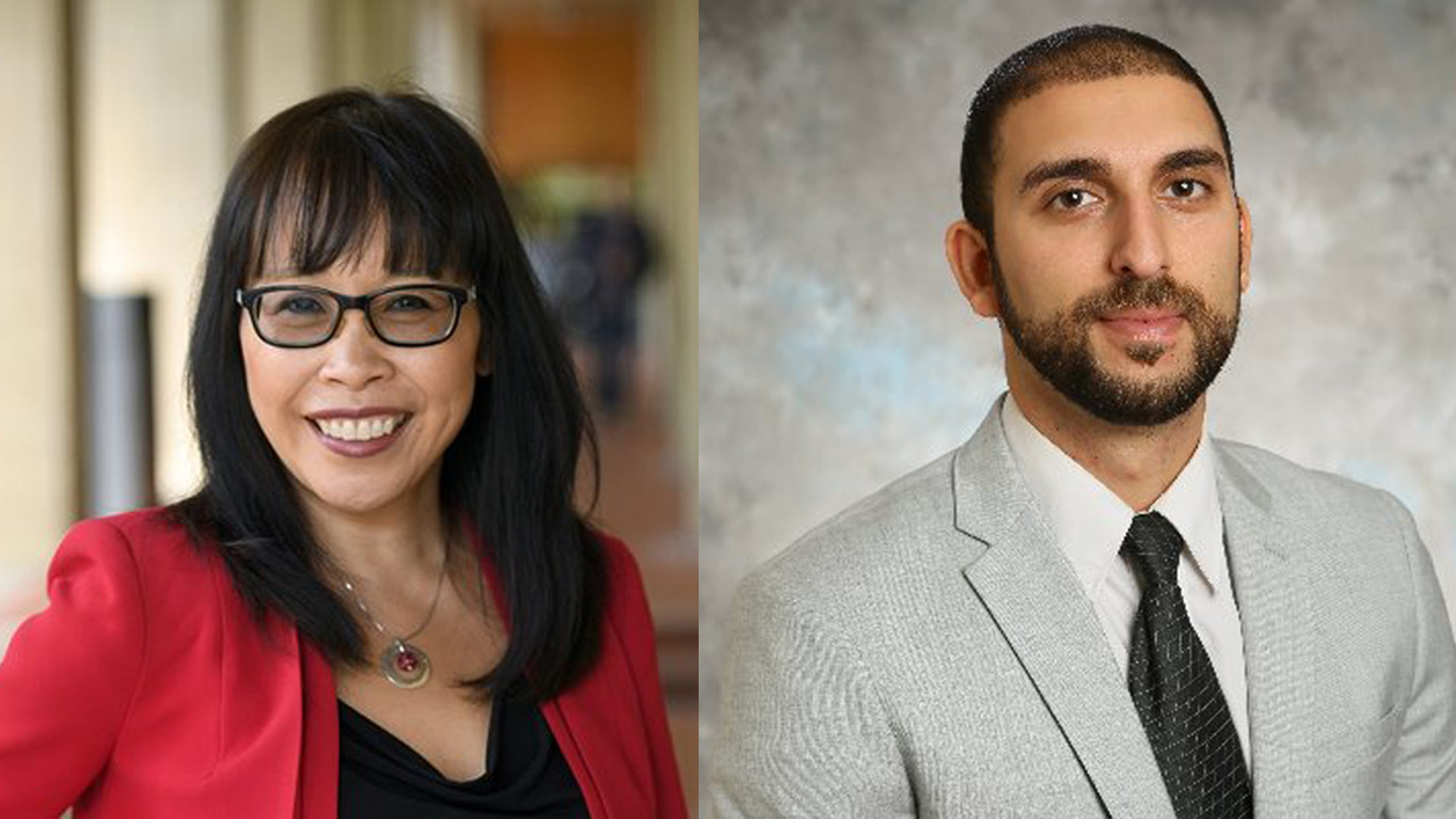 Dr. Mary Reid and Dr. Ardavan Eizadirad