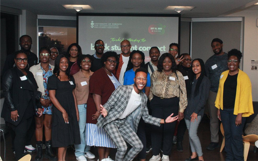 Image of Attendees at the Black Student Connect Event