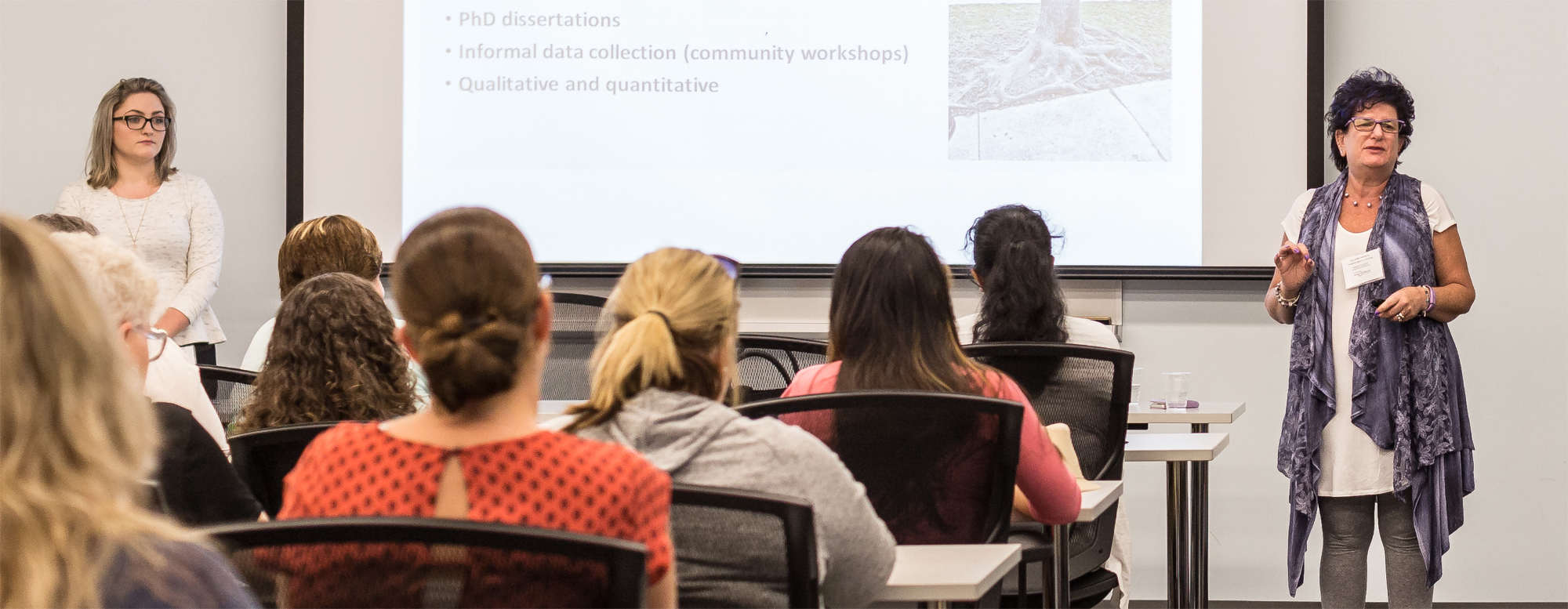 Dr. Elaine Winick presenting at the 13th Annual Summer Institute.