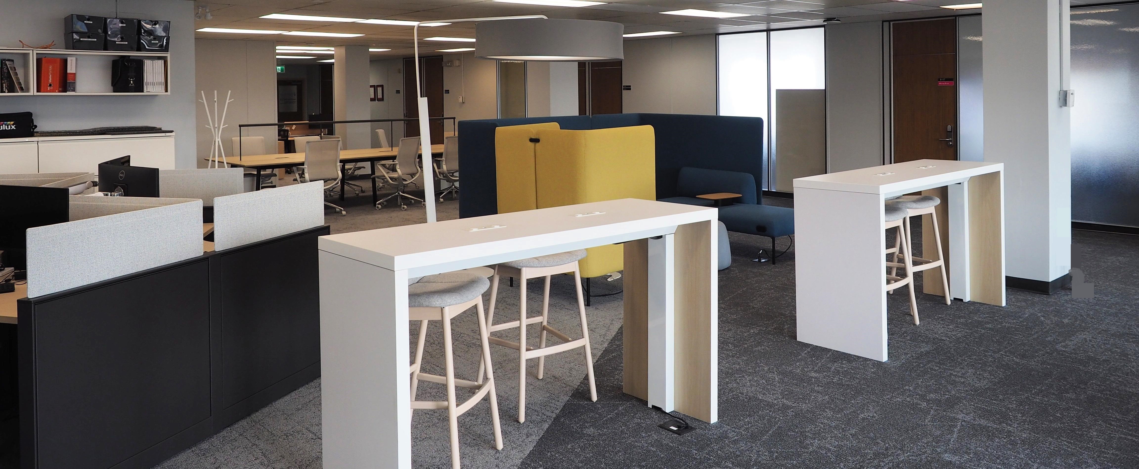 Photo of Open Work Space with different configurations