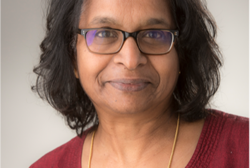 Close-up of Dr. Kumari Beck. 