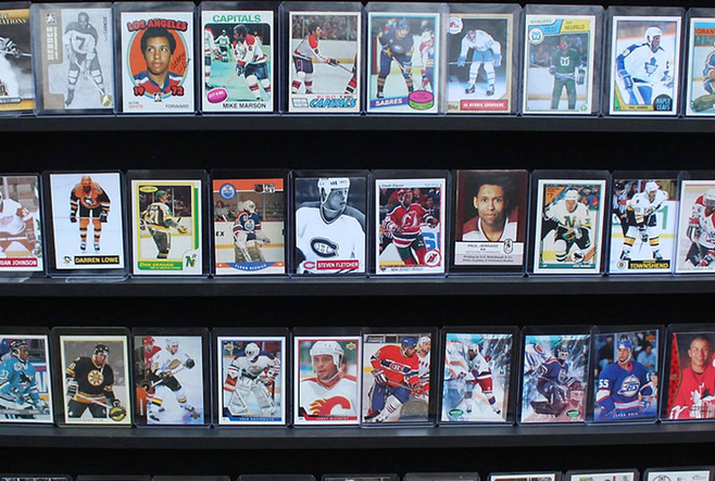During the pandemic, OISE alum Dr. Dean Barnes created a hockey card collection, featuring about 100 Black hockey players.