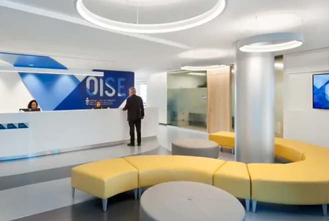 ROSE Office lobby on the 8th floor of OISE