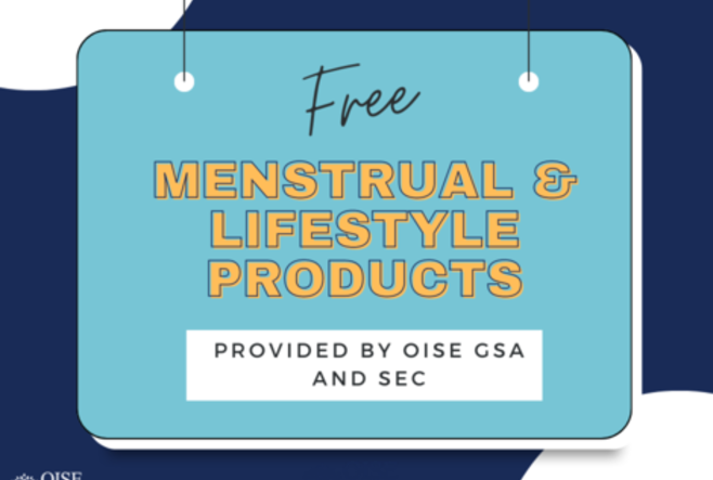 Free Menstrual and Lifestyle Products