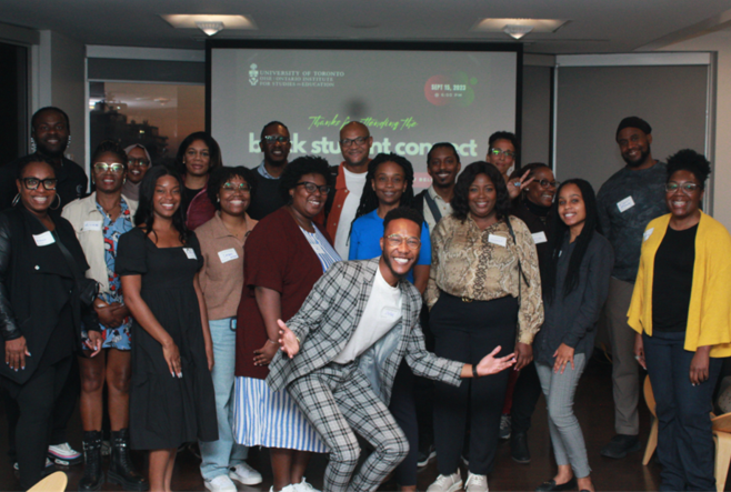 Image of Attendees at the Black Student Connect Event