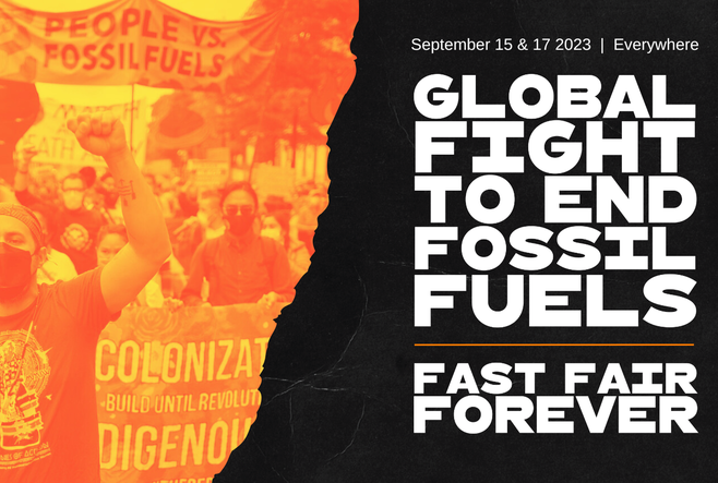 Endorse the Global March to End Fossil Fuels