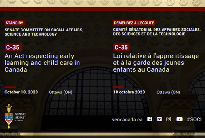 Senate Committee on Social Affairs, Science and Technology on Bill C-35