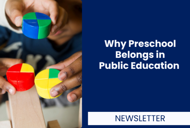 Why Preschool Belongs in Public Education 