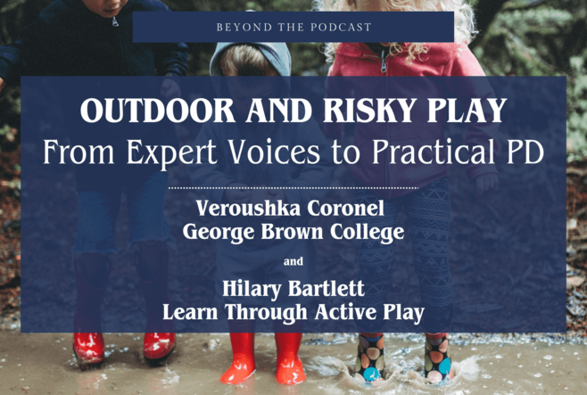 Outdoor and Risky Play – From Expert Voices to Practical PD