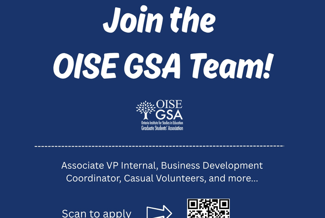 OISE GSA Volunteer Application 25-26