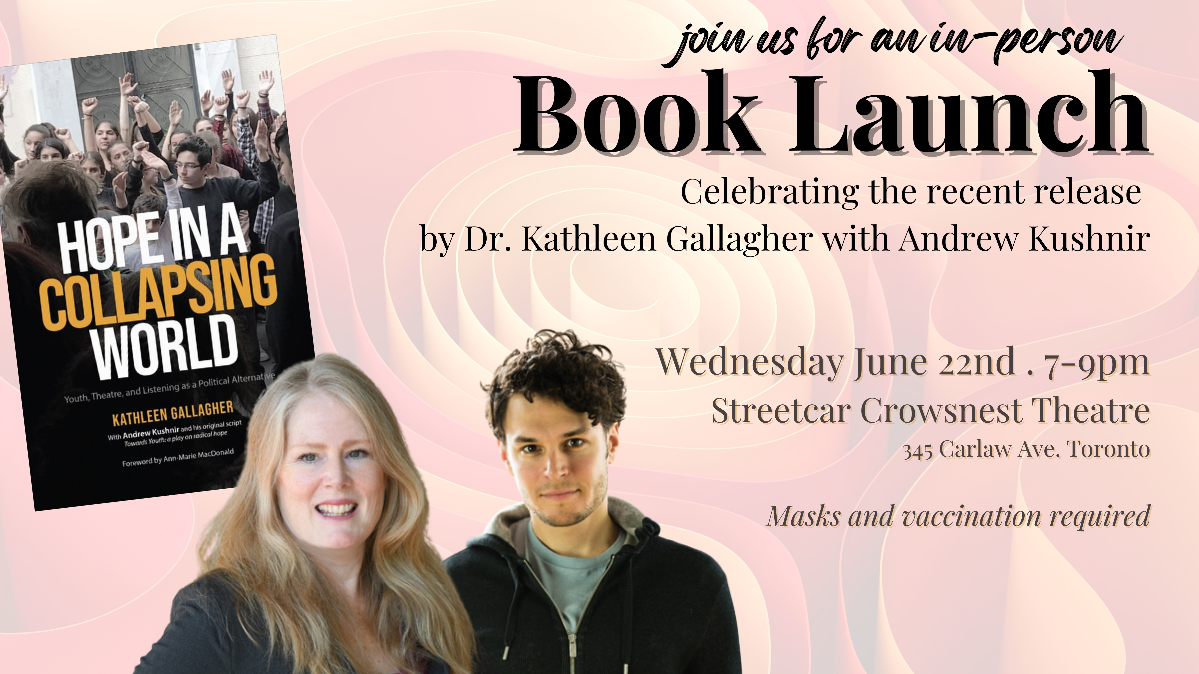 Book Launch Kathleen