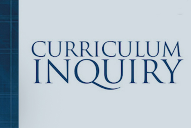 Curriculum Inquiry Cover