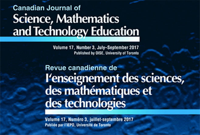 Canadian Journal of Science, Mathematics and Technology Education cover