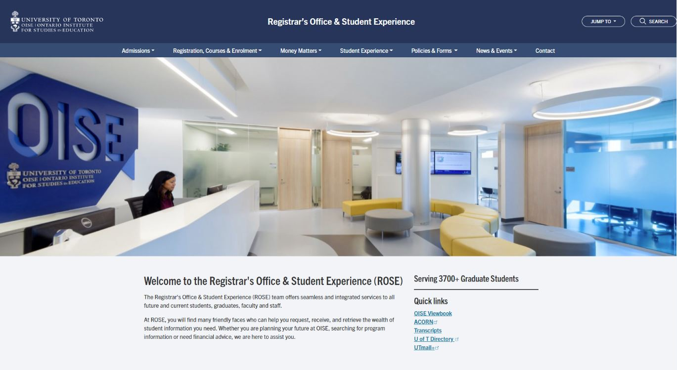 ROSE homepage