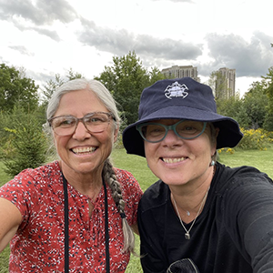 Louise Zimanyi and Lynn Short