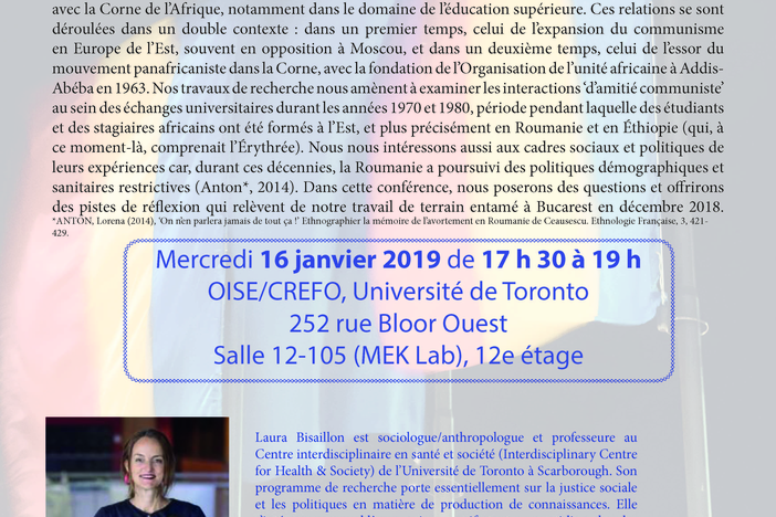 Conférence Laura Bisaillon