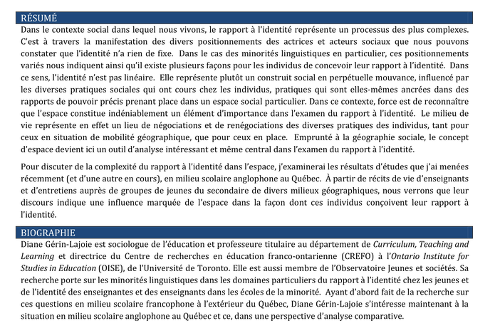 Conférence DGL