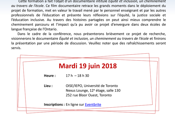 Lancement film