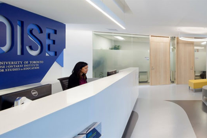 Lobby of the Registrar's Office & Student Experience office.