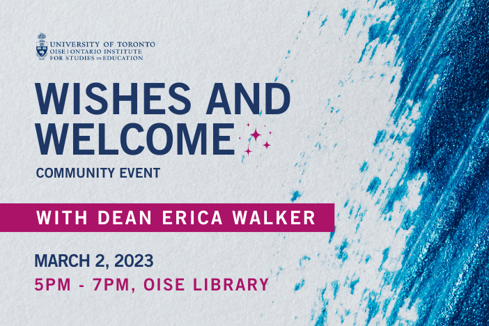 wishes and welcome community event