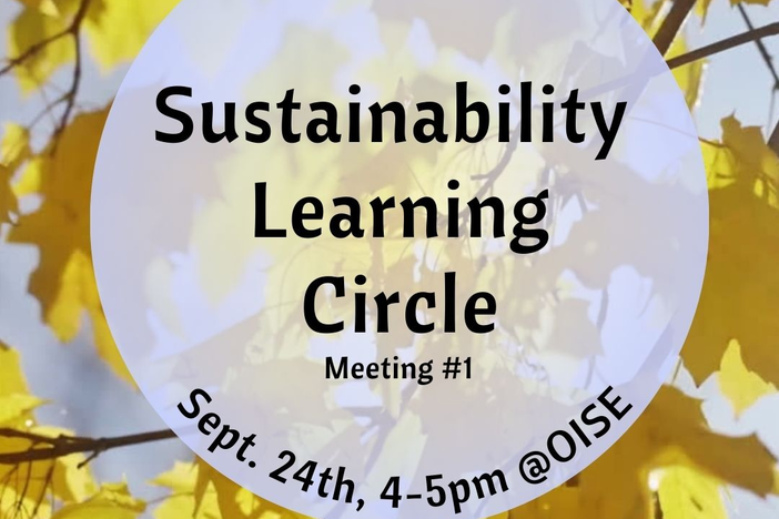 Sustainability Learning Circle Meeting #1