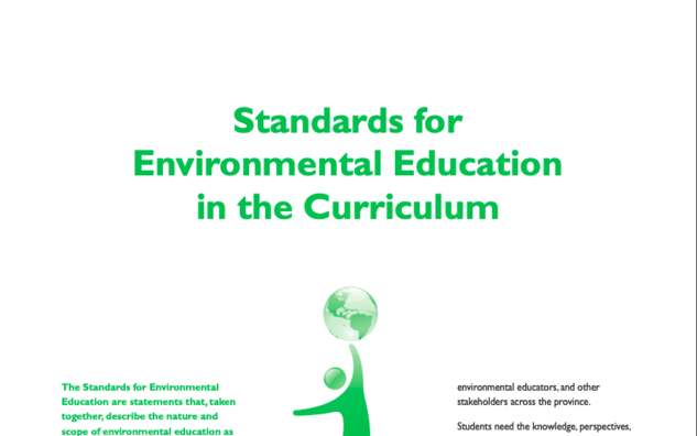 Standards for Environmental Education