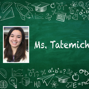 Kate Tatemichi, MA CSE grad 2021