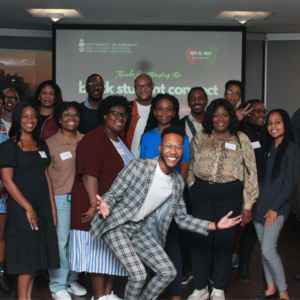 Image of Attendees at the Black Student Connect Event
