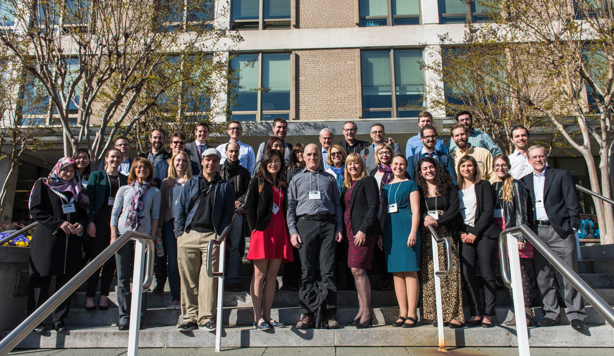 A photo of some LEADS team members in Washington.