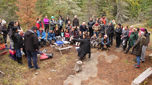 Group of People sitting in semi-circle
