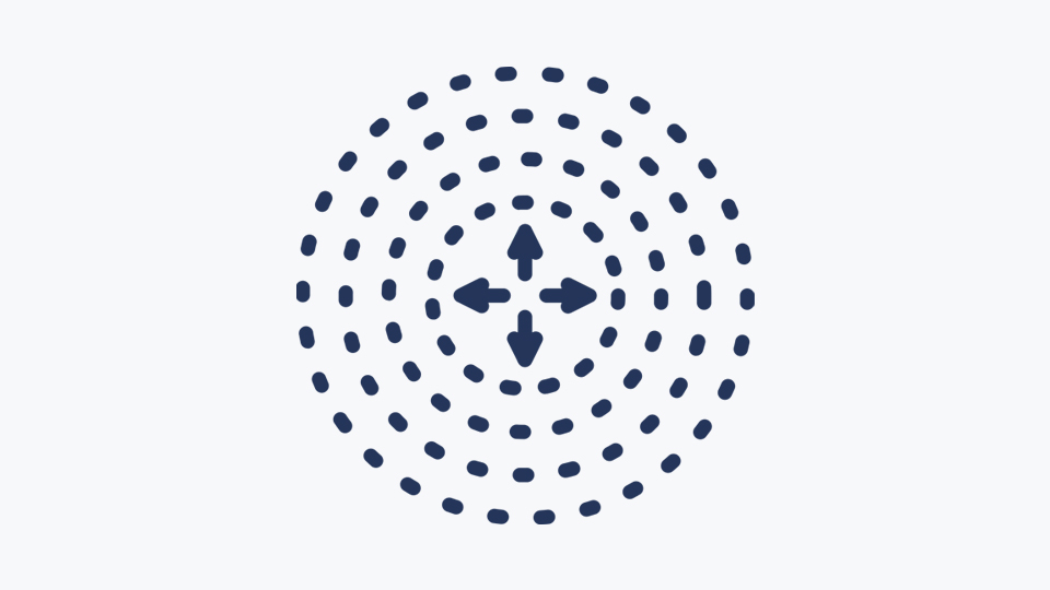 An illustration showing diffusion.