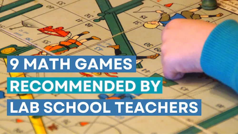 9 math games recommended by lab school teachers