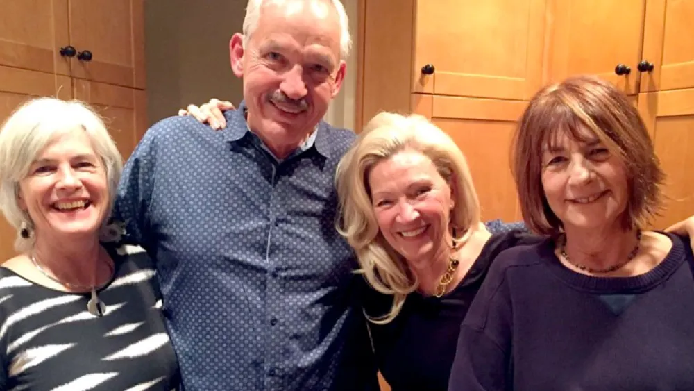 Bev, Carl, Jan, and Joan