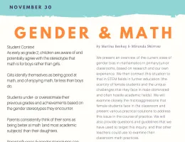 Gender & Math