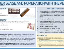 Number Sense and Numeration with the Abacus