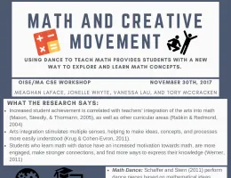 Math and Creative Movement