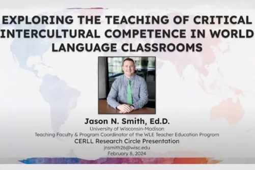 A title slide from the Dr. Jason N. Smith Research Circle presentation.