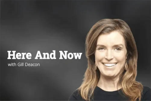 Gill Deacon for the CBC radio show Here and Now