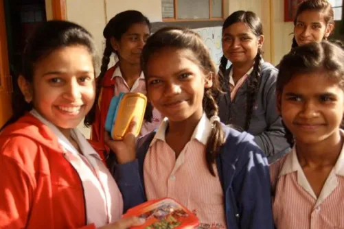 Image of girls at Prerna