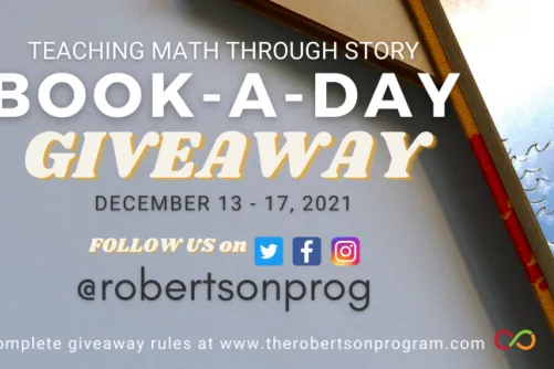 Graphic for the 2021 Book-A-Day Giveaway.