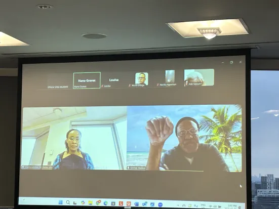 Professor Sinfree Makoni from Pennsylvania State University