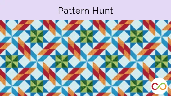 A pattern with the title, "Pattern Hunt"