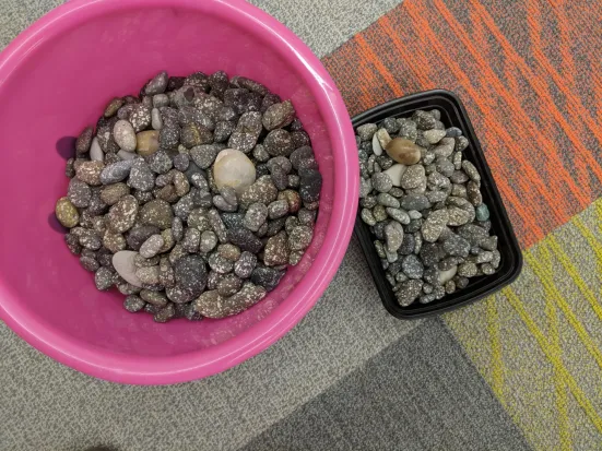 Tank rocks